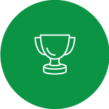 Cup icon green